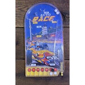 Wolverine Toy, Auto Race childrens pinball toy